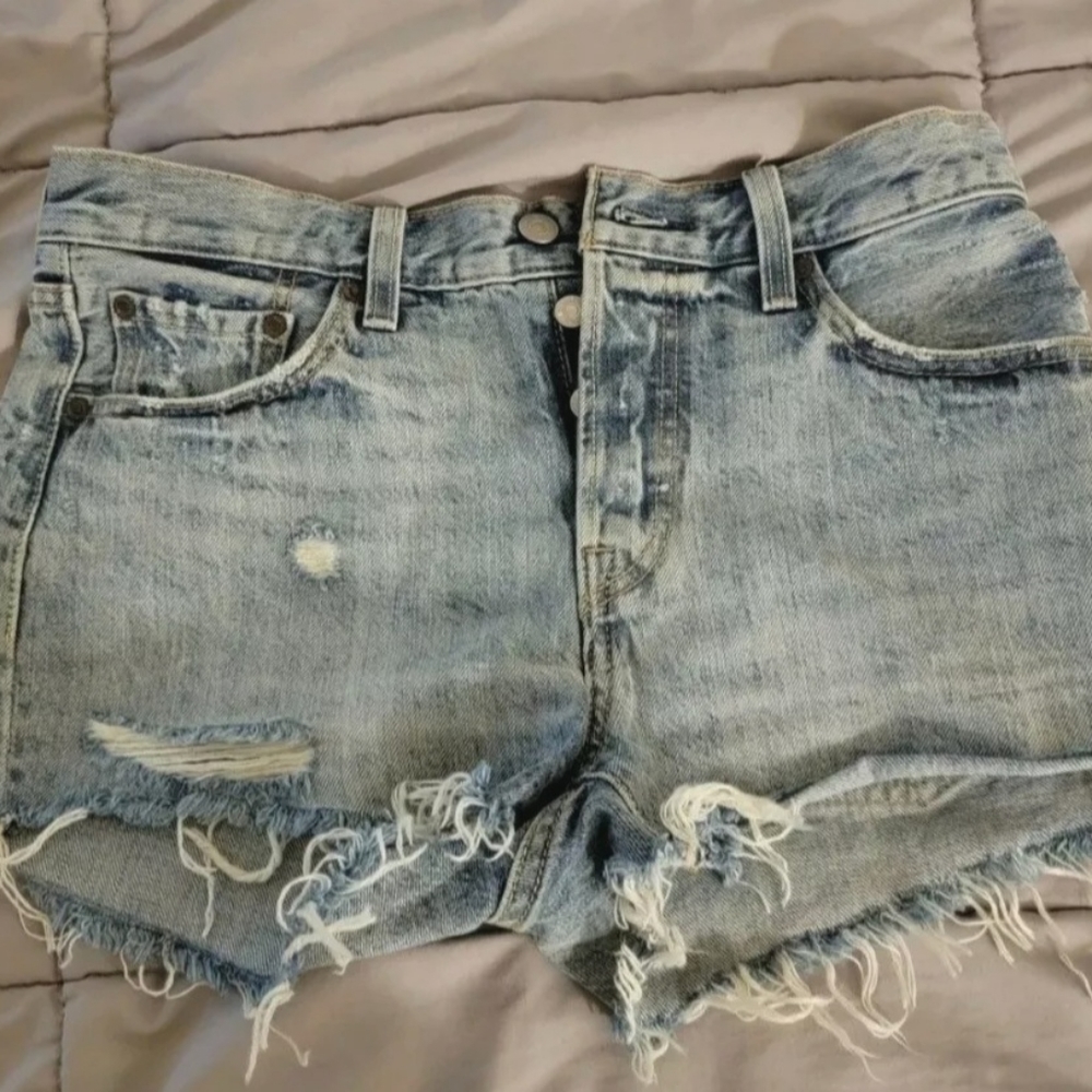 Levi's 501 denim cutoff shorts